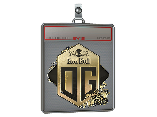 Sticker Slab | OG (Gold) | Rio 2022