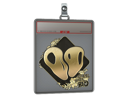 Sticker Slab | 00 Nation (Gold) | Rio 2022