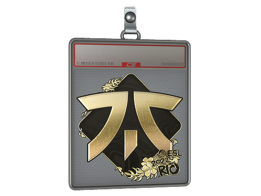 Sticker Slab | Fnatic (Gold) | Rio 2022