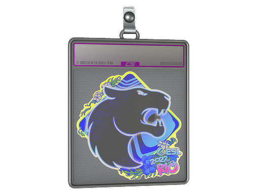 Sticker Slab | FURIA (Holo) | Rio 2022