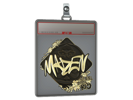 Sticker Slab | maden (Gold) | Rio 2022