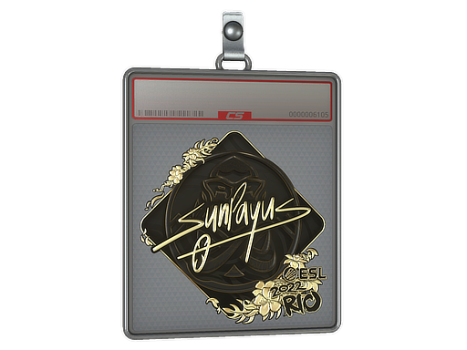 Sticker Slab | SunPayus (Gold) | Rio 2022