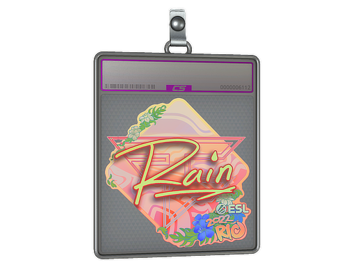 Sticker Slab | rain (Holo) | Rio 2022