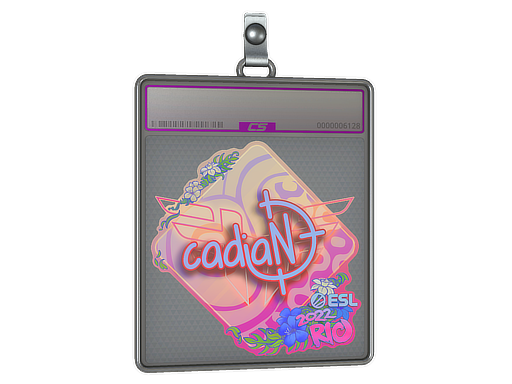 Sticker Slab | cadiaN (Holo) | Rio 2022
