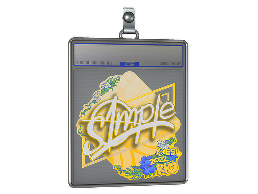 Sticker Slab | s1mple | Rio 2022