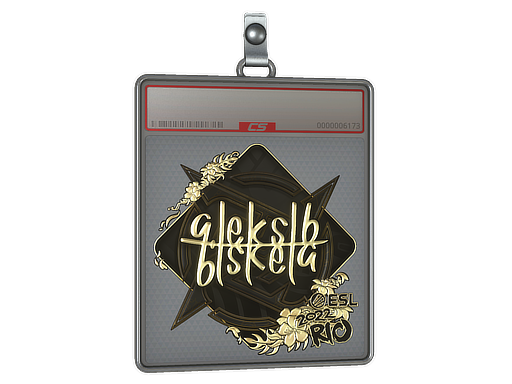 Sticker Slab | Aleksib (Gold) | Rio 2022