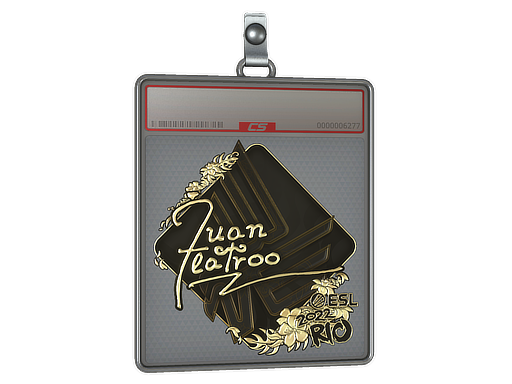 Sticker Slab | juanflatroo (Gold) | Rio 2022
