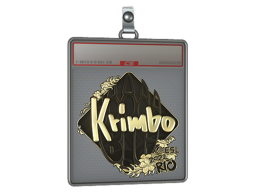 Sticker Slab | Krimbo (Gold) | Rio 2022