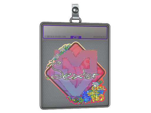 Sticker Slab | dexter (Glitter) | Rio 2022