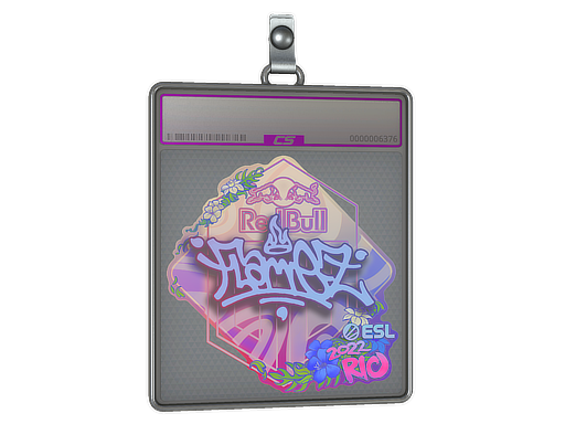 Sticker Slab | FlameZ (Holo) | Rio 2022