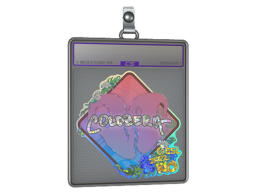 Sticker Slab | coldzera (Glitter) | Rio 2022