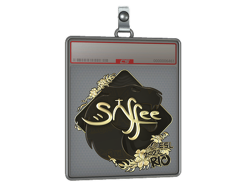 Sticker Slab | saffee (Gold) | Rio 2022