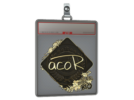 Sticker Slab | acoR (Gold) | Rio 2022