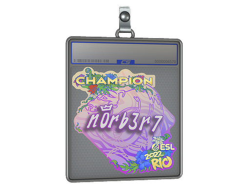 Sticker Slab | n0rb3r7 (Champion) | Rio 2022