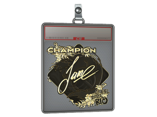 Sticker Slab | Jame (Gold, Champion) | Rio 2022