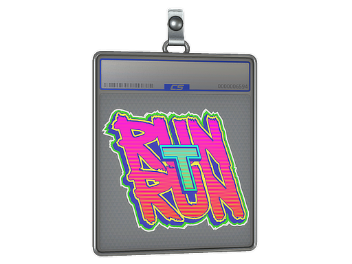 Sticker Slab | Run T, Run