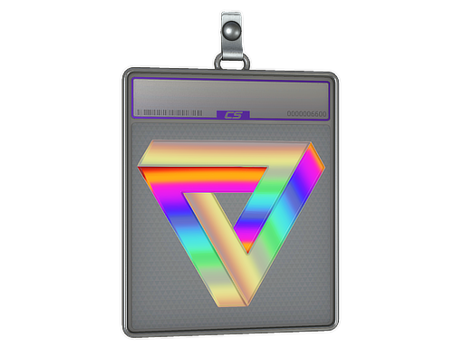 Sticker Slab | Infinite Triangle (Holo)