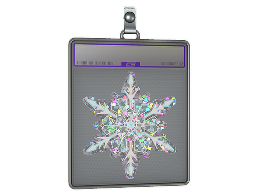 Sticker Slab | Snowfall (Glitter)