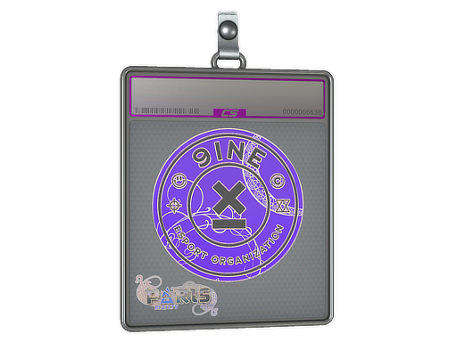 Sticker Slab | 9INE (Holo) | Paris 2023