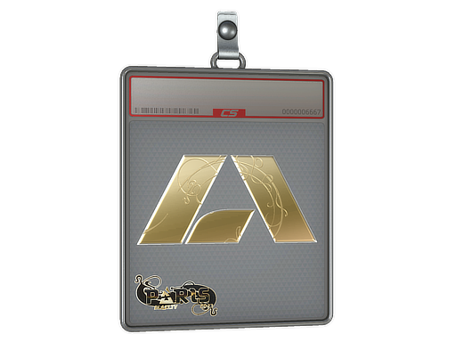 Sticker Slab | Apeks (Gold) | Paris 2023