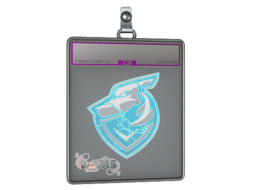 Sticker Slab | Grayhound Gaming (Holo) | Paris 2023