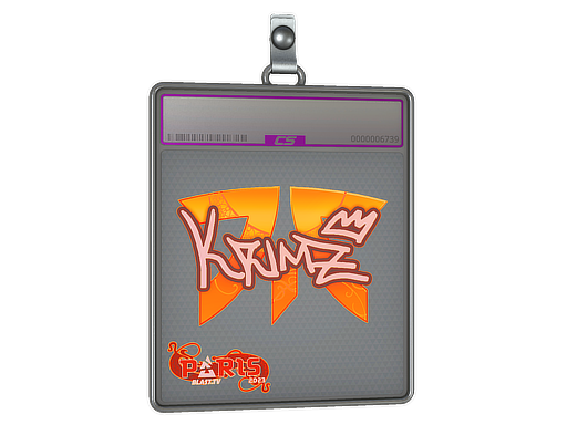 Sticker Slab | KRIMZ (Holo) | Paris 2023