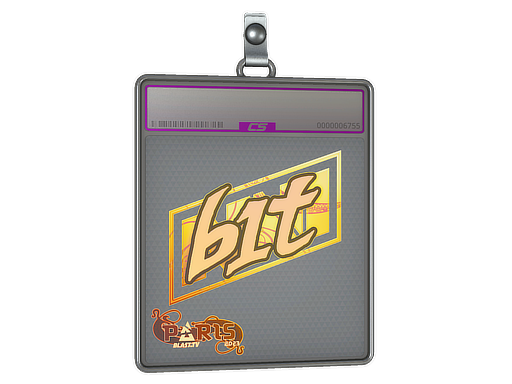 Sticker Slab | b1t (Holo) | Paris 2023
