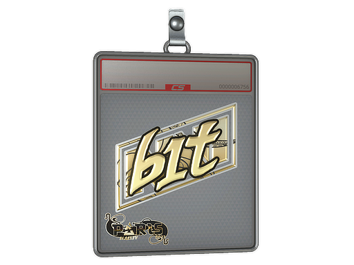Sticker Slab | b1t (Gold) | Paris 2023