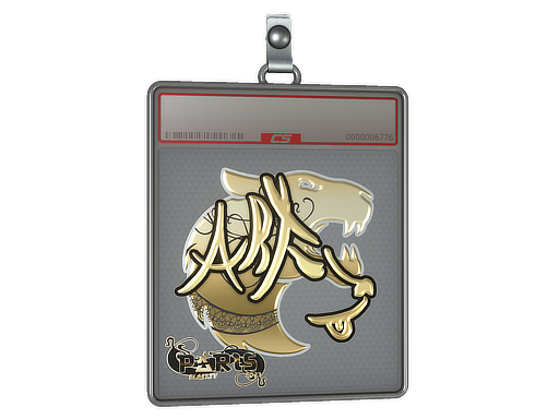 Sticker Slab | arT (Gold) | Paris 2023