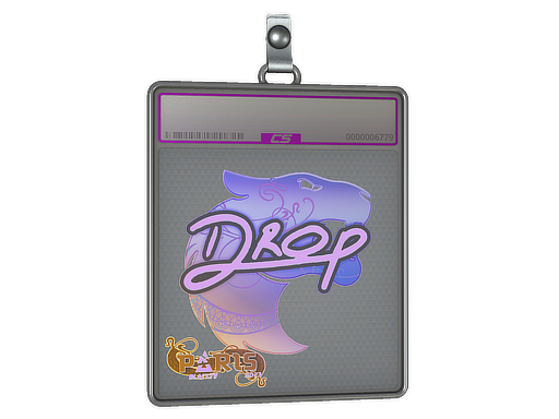 Sticker Slab | drop (Holo) | Paris 2023