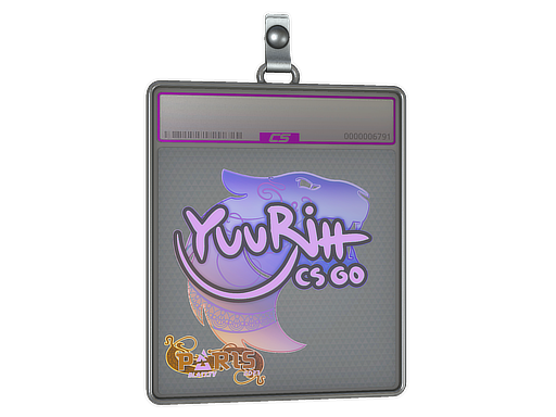 Sticker Slab | yuurih (Holo) | Paris 2023