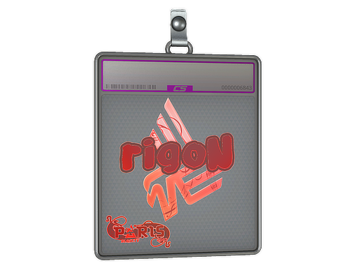Sticker Slab | rigoN (Holo) | Paris 2023