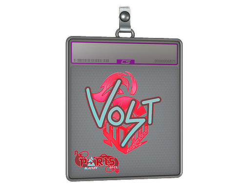 Sticker Slab | volt (Holo) | Paris 2023