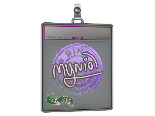 Sticker Slab | mynio (Holo) | Paris 2023