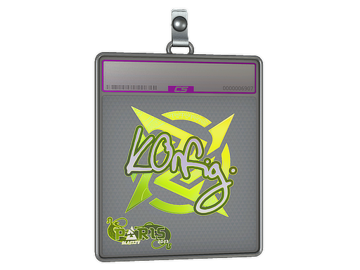 Sticker Slab | k0nfig (Holo) | Paris 2023