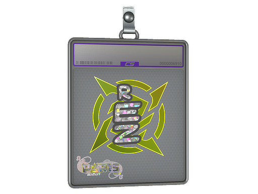 Sticker Slab | REZ (Glitter) | Paris 2023