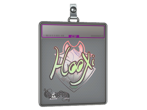 Sticker Slab | HooXi (Holo) | Paris 2023