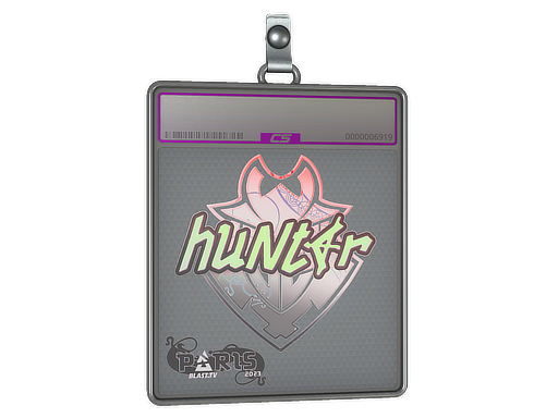 Sticker Slab | huNter- (Holo) | Paris 2023