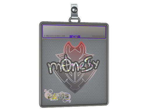 Sticker Slab | m0NESY (Glitter) | Paris 2023