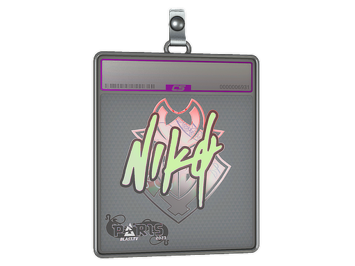 Sticker Slab | NiKo (Holo) | Paris 2023