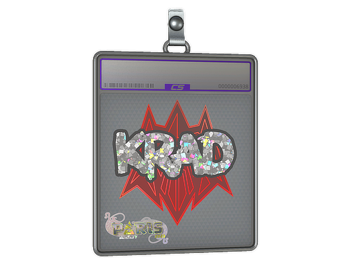 Sticker Slab | Krad (Glitter) | Paris 2023