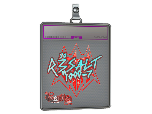 Sticker Slab | r3salt (Holo) | Paris 2023