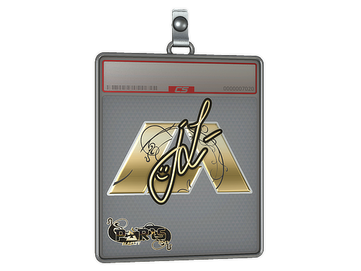 Sticker Slab | jL (Gold) | Paris 2023