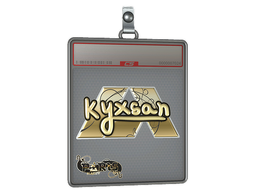 Sticker Slab | kyxsan (Gold) | Paris 2023