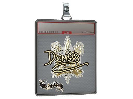 Sticker Slab | DemQQ (Gold) | Paris 2023