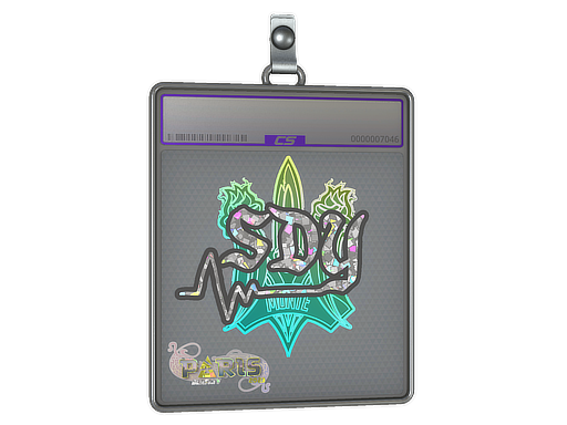 Sticker Slab | sdy (Glitter) | Paris 2023