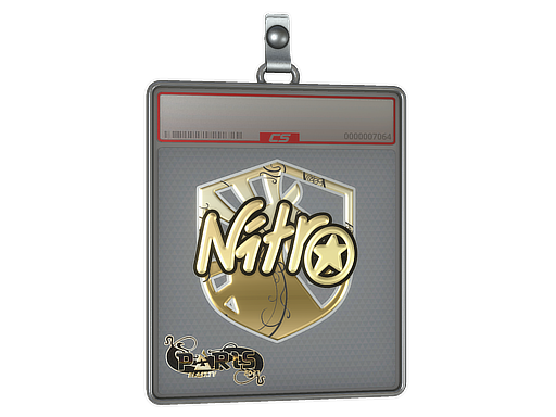 Sticker Slab | nitr0 (Gold) | Paris 2023
