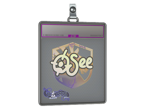 Sticker Slab | oSee (Holo) | Paris 2023