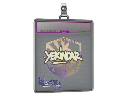 Sticker Slab | YEKINDAR (Holo) | Paris 2023