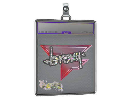 Sticker Slab | broky (Glitter) | Paris 2023